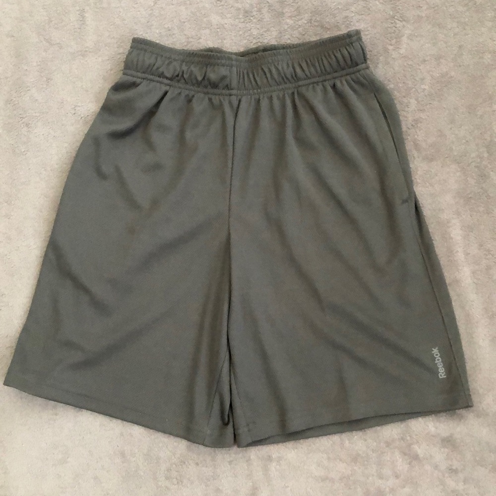 Reebok Gray Basketball Shorts Small